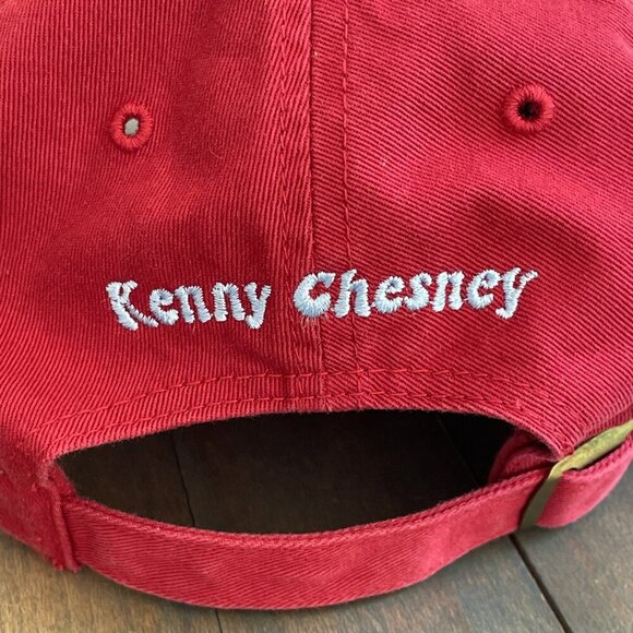 Vintage 2009 Kenny Chesney Sun City Carnival Strapback Red Cap Hat NWT (H6) - Picture 7 of 9